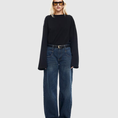Lioness Bloom Solid Long Sleeve Top