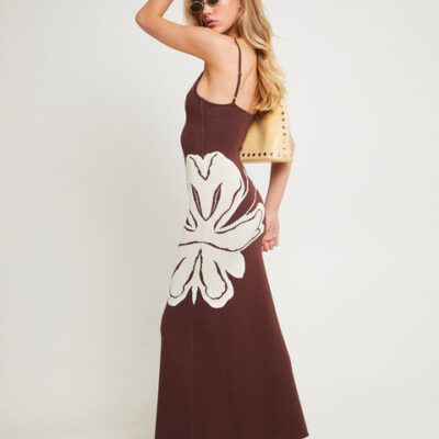 Subtitled Flora Knit Maxi Dress