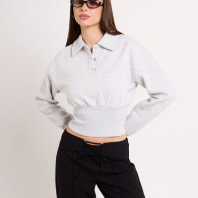 Subtitled Tori Fleece Button Up