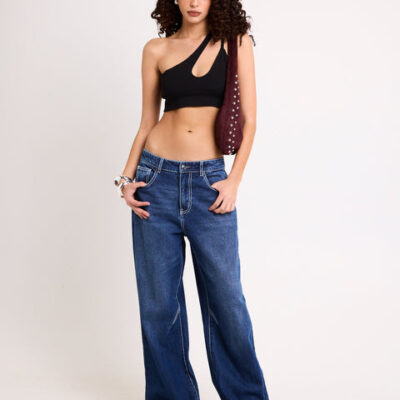 Neon Hart Slash Side Top