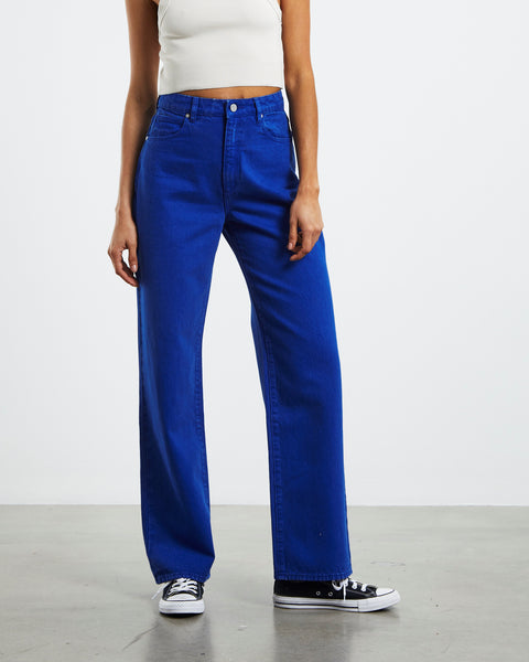 Abrand Carrie Denim Jeans Astral Blue