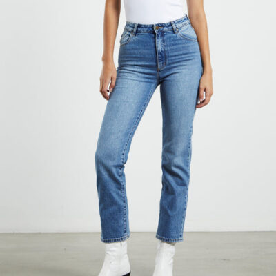 Rollas Original Straight Jeans Brad Blue