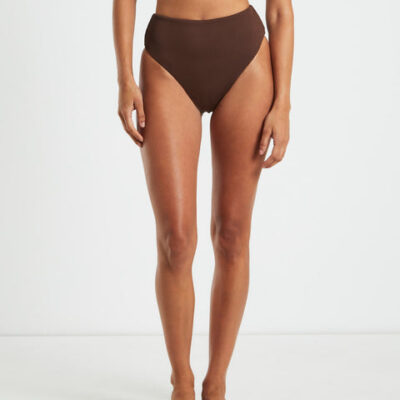 Subtitled Rib High Waisted Bottoms