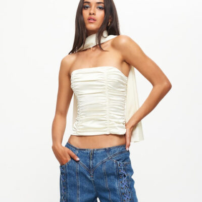 Lioness Island Bodice in Cornsilk
