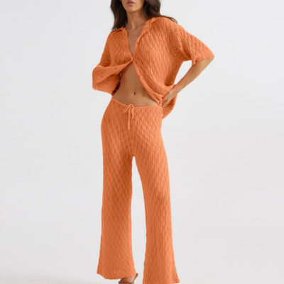Sndys Claire Pants in Orange