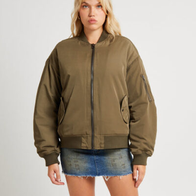 Insight Relaxed Bomber Jacket