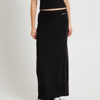 Insight Pitch Piped Maxi Jersey Skirt