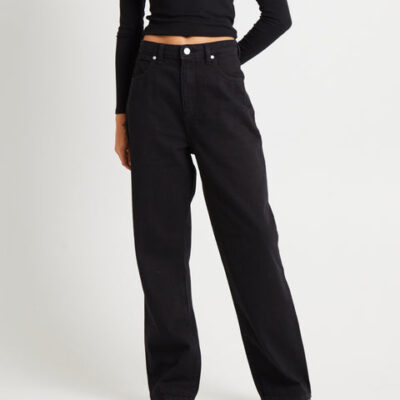 Wrangler Hi Bella Baggy Denim Jeans Incognito