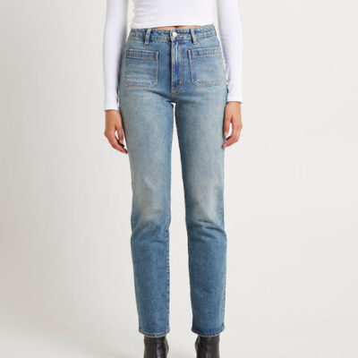 Rollas Original Straight Long Sailor Denim Jeans Organic Vintage