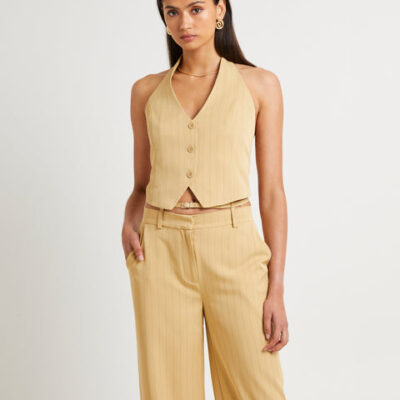 Alice In The Eve Vera Halter Tailored Vest