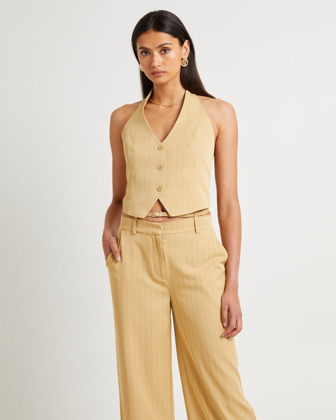 Alice In The Eve Vera Halter Tailored Vest