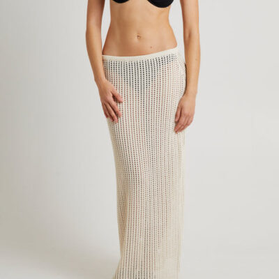 Subtitled Iris Crochet Skirt