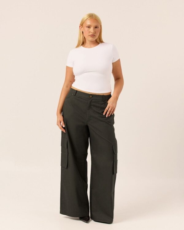 CSB Wide Leg Cargo Pants