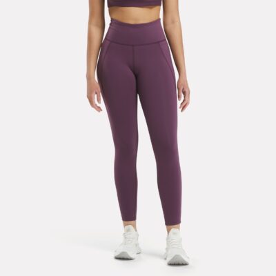 Reebok Lux High-Rise Leggings Midnight Plum