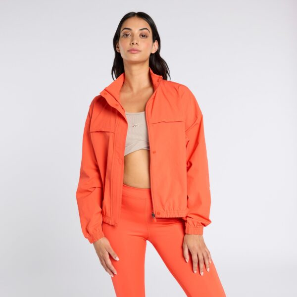Reebok Active Collective Skystretch Woven Jacket Dynamic Red