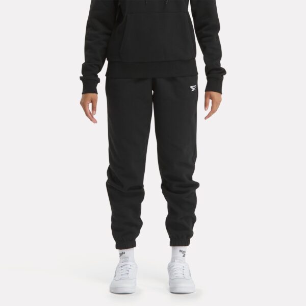 Reebok Identity Small Logo Fleece Joggers Black