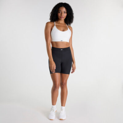 Reebok Lux Strappy Sports Bra Chalk