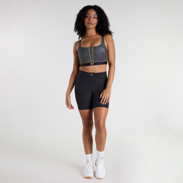 Reebok Q2 Hype Block Aop Bralette Black