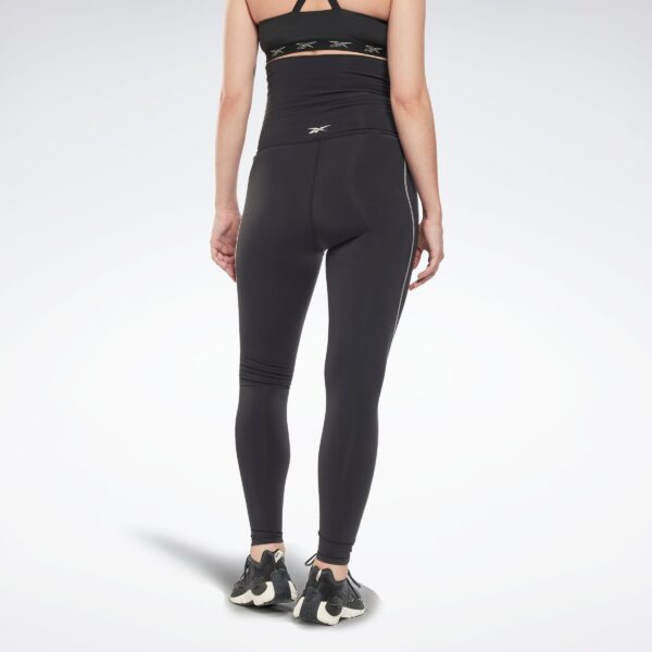 Reebok Lux 2.0 Maternity Leggings Black - Image 2