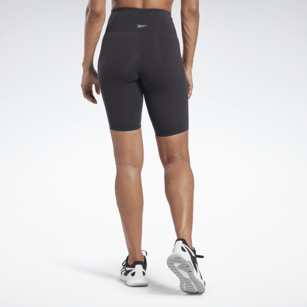 Reebok Lux High-Rise Bike Shorts Black - Image 2