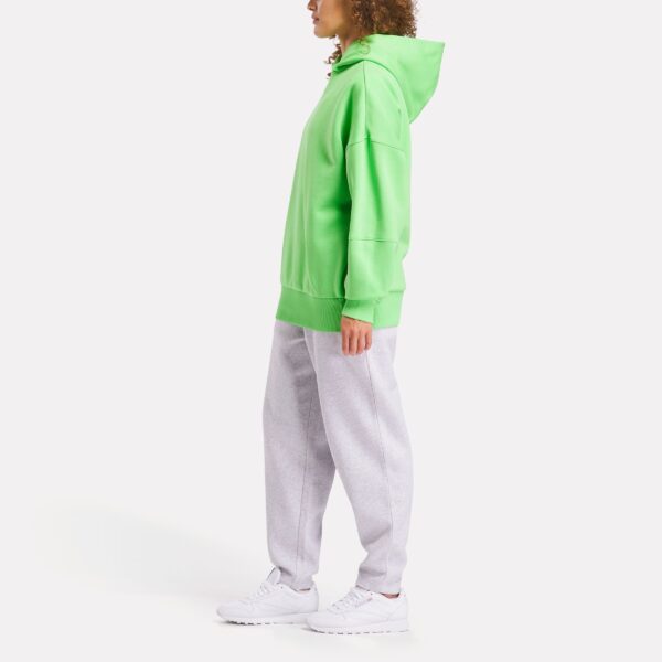 Reebok Lux Oversized Hoodie Solar Lime - Image 2