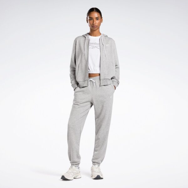 Reebok Ri French Terry Pant Medium Grey Heather - Image 2