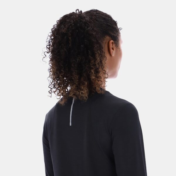 Reebok Long Sleeve Running Top Black - Image 2