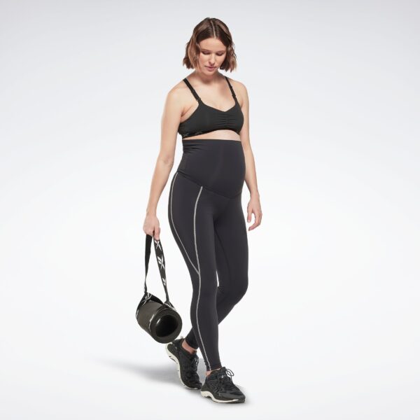 Reebok Lux 2.0 Maternity Leggings Black - Image 3