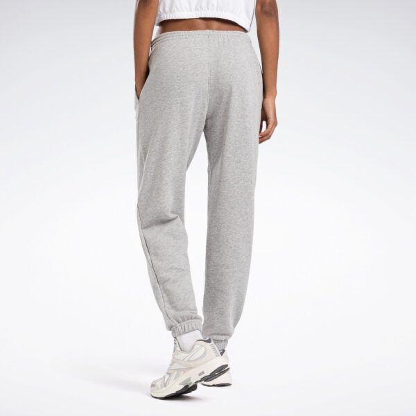 Reebok Ri French Terry Pant Medium Grey Heather - Image 3