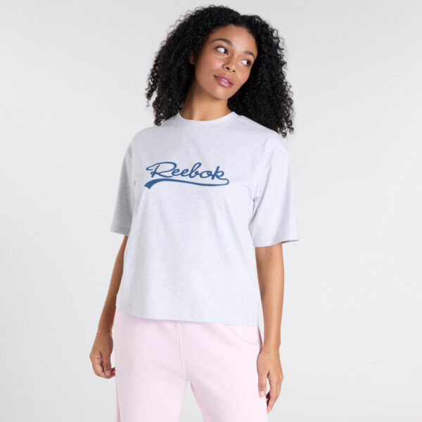 Reebok Inspired Tee Light Grey Heather - Image 3