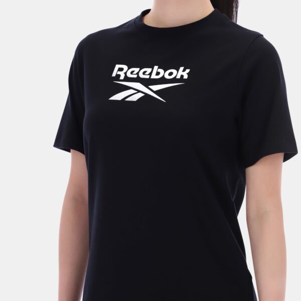 Reebok Graphic Print Crew Neck Black - Image 3