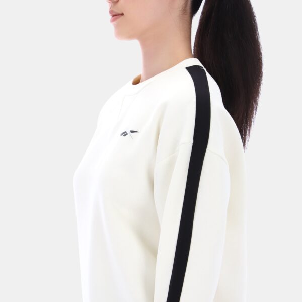 Reebok Oversized Crewneck Sweatshirt Chalk - Image 3