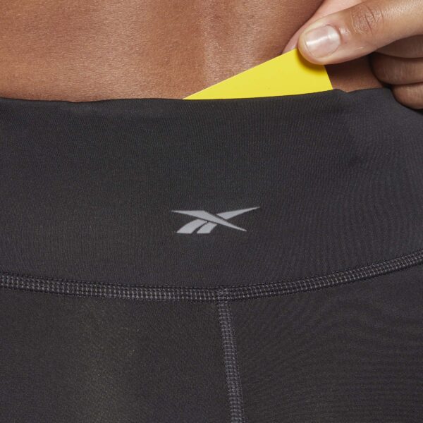 Reebok Workout Ready Basic High-Rise Leggings Night Black - Image 4
