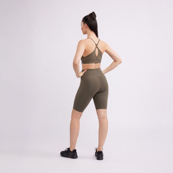 Reebok Lux High-Rise Bike Shorts Grout - Image 4