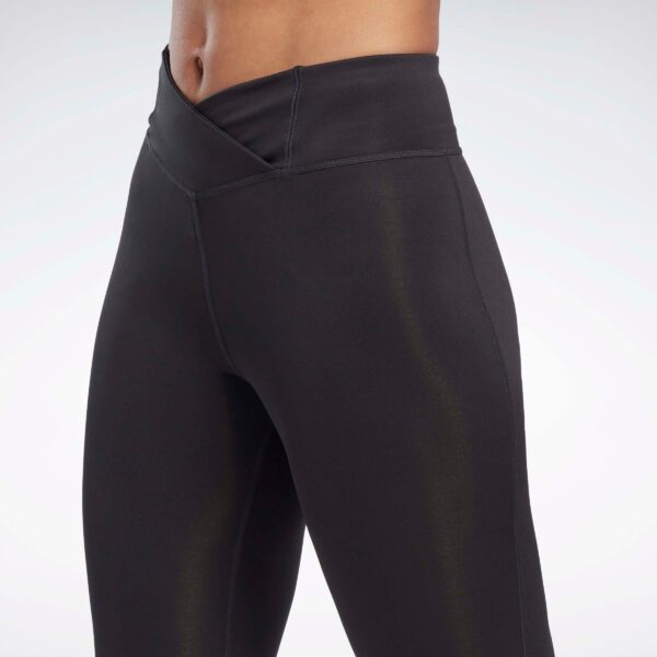 Reebok Workout Ready Basic High-Rise Leggings Night Black - Image 5