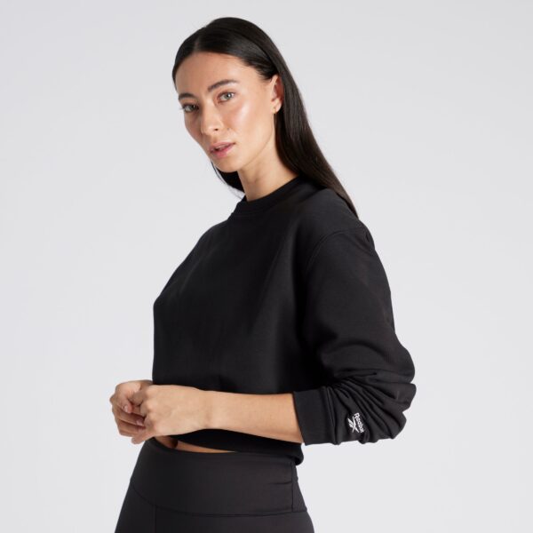 Reebok Cl Wde Fleece Coverup Black - Image 5