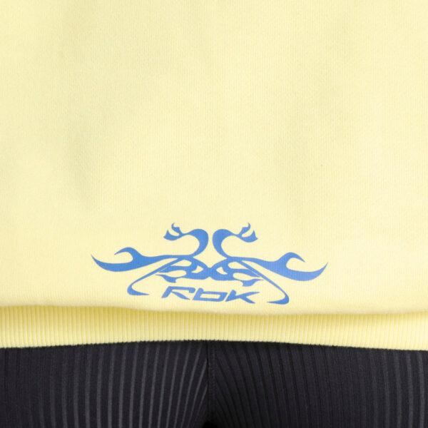 Reebok Rhythm Hoodie Bleached Yellow - Image 5