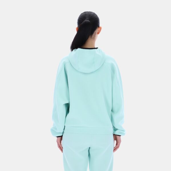 Reebok Hooded Vector Top Dusty Glitch Aqua - Image 4