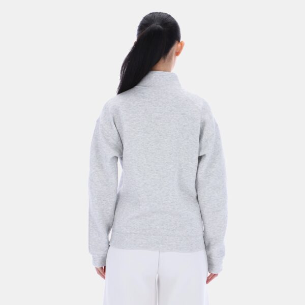 Reebok 3/4 Zip Overhead Top Silver Marl - Image 4