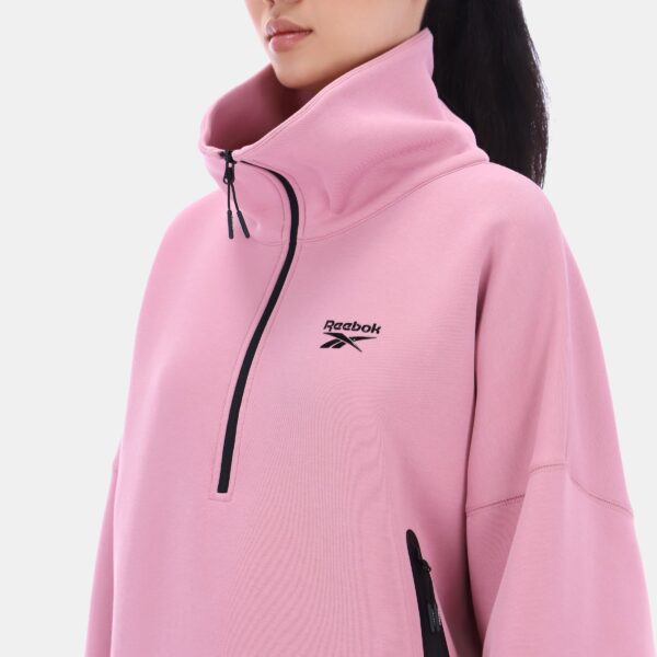 Reebok Vector Retro 70's Sweatshirt Dusty Rose - Image 5