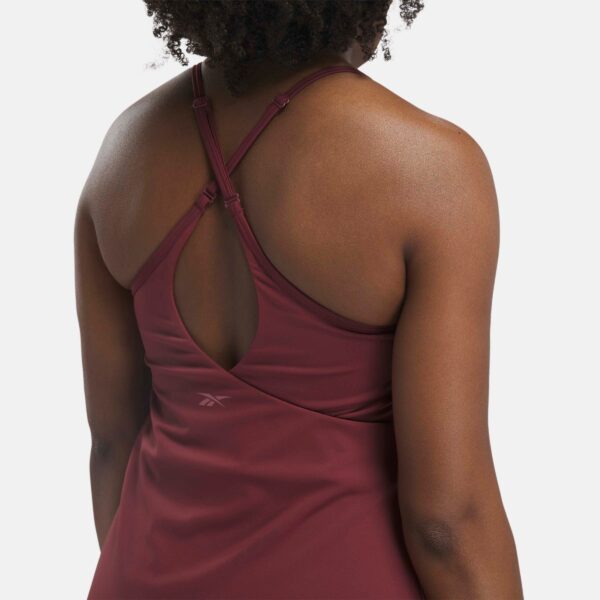 Reebok Lux Strappy Dress Classic Maroon - Image 5