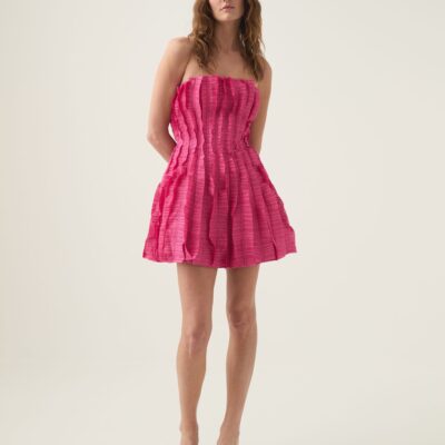 Aje. Hybrid Sleeveless Mini Dress