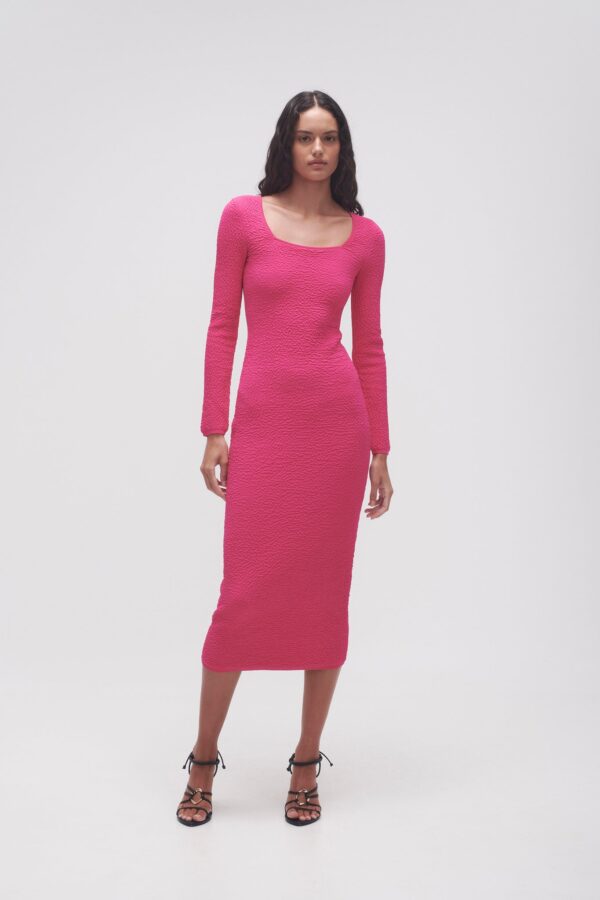 Aje. Echo Bubble Body Dress