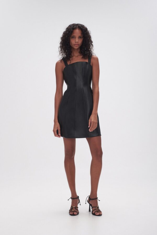 Aje. Osa Braided Mini Dress