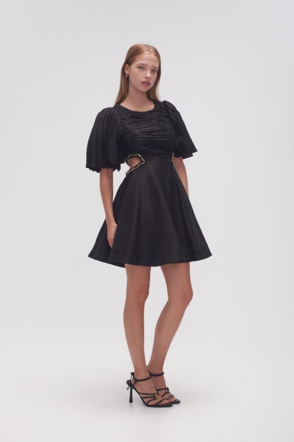 Aje. Monica Chain Link Mini Dress - Image 3