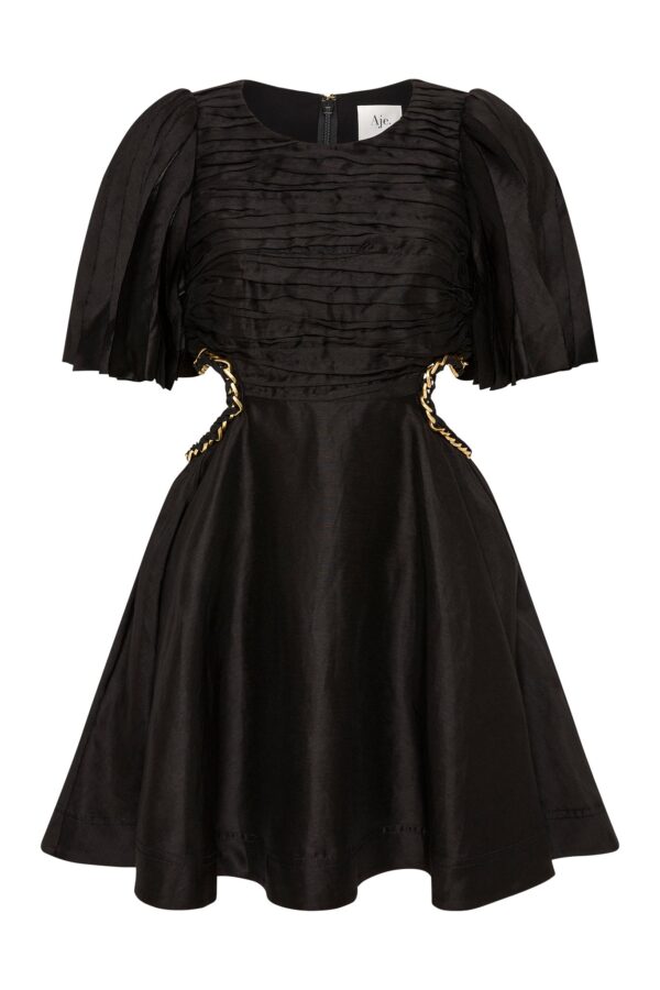 Aje. Monica Chain Link Mini Dress - Image 2