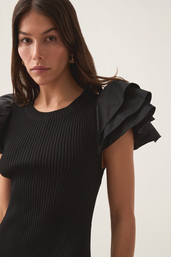 Aje. Questa Puff Mini Dress - Image 3