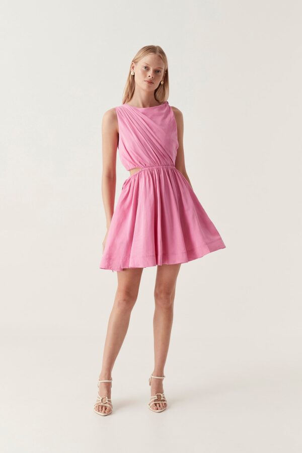 Aje. Abbey Twisted Mini Dress