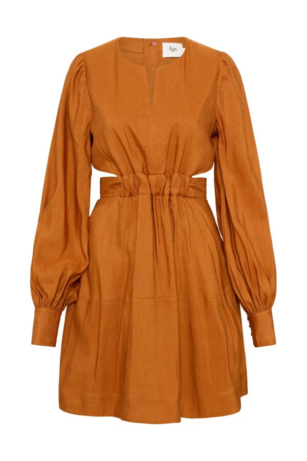 Aje. Spectral V-Neck Mini Dress - Image 2