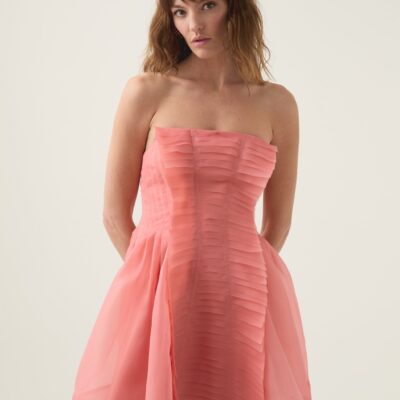 Aje. Astrid Strapless Mini Dress